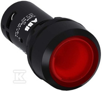 CP1-11R-10-PRZYCISK WKLĘSŁY CZERWONY1N