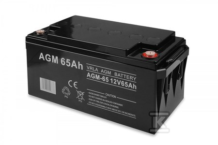 AKUMULATOR AGM 12V 65AH