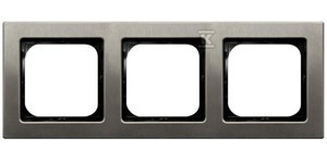 RAMKA 3-KR.STAL INOX SONATA