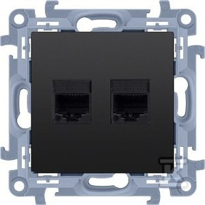 GN.2-KR.KOMP.RJ45 KAT5E CZARNY SIMON10