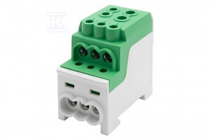 BLOK ROZ.DBR 200A 1X70,1X35/6X16 ZIELONY