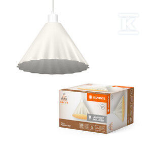 OPR.DEK. PULP PEND E27 WH