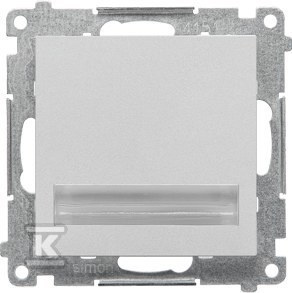 OPR.LED 230V B5900 ALU.MAT SIMON55