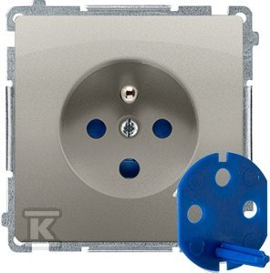 BMGD1.01/29 GNIAZDO BASIC SATYNOWY