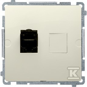 BM61E.01/12 GNIAZDO BASIC BEŻ