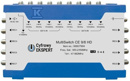 MULTISWITCH CE 9/8 HD