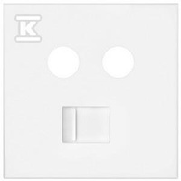 10000072-230 POKRYWA SIMON100 BIAŁY MAT