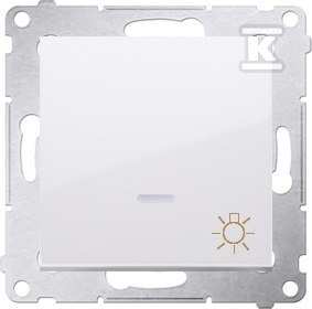 PRZ.ŚWI.PODŚW.+RAM.GIPS/IP44 BI.SIMON5