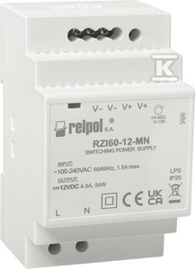 ZAS. IMP. 15 W, 12 V DC RZI15-12-MN