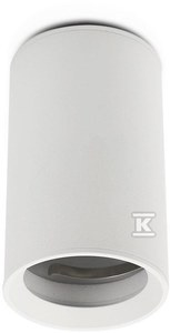 OPR SUFIT V-TAC ALUM GU10 OKRĄG N/T BIA