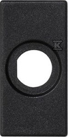 PŁYT.K45/2 Z OTWOREM 14MM GRAFIT