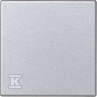 ZAŚLEP.K45 45X45MM SZARY ALU