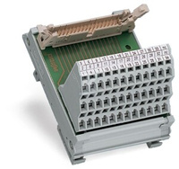 MODU.PRZEJ.WIE.ZGOD.Z DIN 41651, 50-BIEG