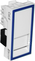 GNIAZDO UTP RJ45 KAT.6 Z ADAPTEREM 1-MOD