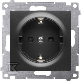 GN.SCHUKO PRZE.CZARNY SIMON54
