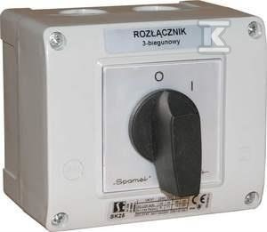 ŁK-SK 25A 0-1 (3-B) OB13 ŻÓŁ-CZER LA