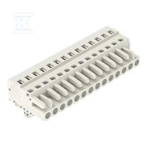 GNIAZDO 1-PRZE.CA.CLAMP®, 2,5 MM2, RA.