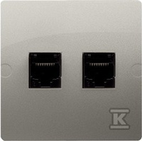 BMT2.02/29 GNIAZDO BASIC SATYNOWY