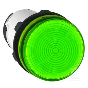 LAMP.SYGN.B ŻAR. 250V ZIELONY