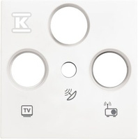 PLAK.GN.RTV-SAT KARRE BIAŁY