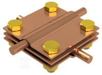 ZŁ.KRZY. 4OTW.3PŁYT.: B DO 40MM /CU/