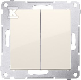 DW6/2.01/X/41 ŁĄCZNIK SIMON54 KREMOWY