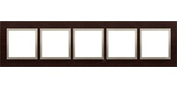 RAM.5-KR.DREWNO ZŁOTE WENGE SIMON54 N