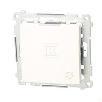 PRZ.DZWON.+RAM.GIPS /IP44 BIAŁA SIMON54