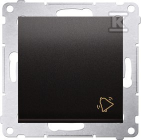 PRZ.DZWON.+RAM.IP20/44 ANTRACYT SIMON54