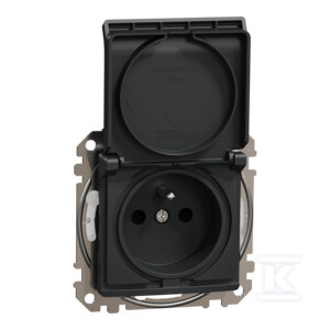 GN.1-KR.Z/U IP44 BE.CZARNY ANT.SEDNA DES