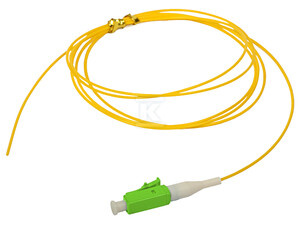 PIGTAIL SM 1J 9/125 LC/APC DŁ. 2 M LSOH