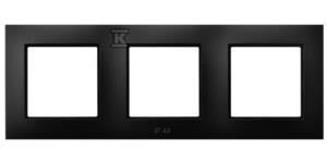 RAM.3-KR.IP44 CZARNY METALIK ARIA