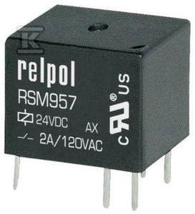 RSM957 PRZEKAŹNIK 1P 2A CEWKA 24VDC