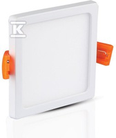 DOWNLIGHT VT-1515 15W 6400K KWADRATOWY