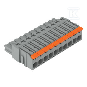 GNIAZDO 1-PRZE.DŹWI.PUSH-IN CA.CLAMP®,