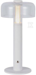 LAM.BIU.NOC.V-TAC 1W ŁAD. ŚCIEM. BIAŁ