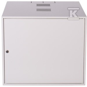SZAFA 19" 9UX555X600,DRZ.PEŁNE,SZARA