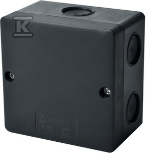 PUSZKA IP66 - KSK 80 FA UV (CZARNA)