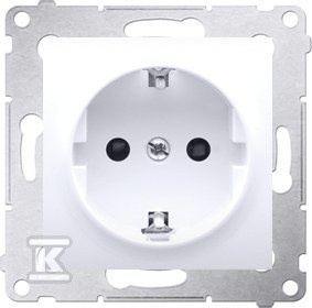 GN.SCHUKO ZŁĄCZK.BIAŁE SIMON54