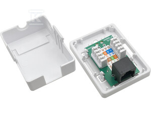 GNIAZDO NATYNKOWE UTP KAT.5E 1XRJ45