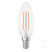 ŻAR.LED CLAS S 3.8W 827 CLR E14