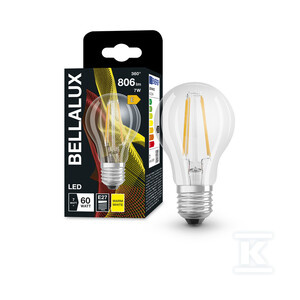 ŻAR.LED BELX CLA 6.5W 827 CLR E27