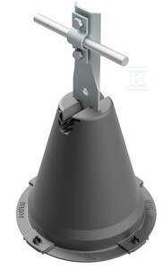 U.BETON.W TWORZ.Z BLASZKĄ:H=28CM TW/OC