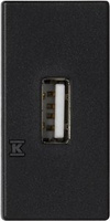 PŁYT.K45/2 USB 22,5X45 ŚRUB GRAFIT
