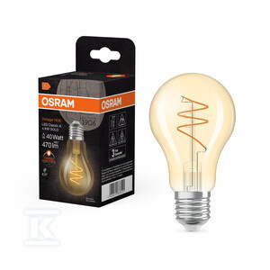 ŻAR.LED VINT CLAS 4.9W 927 GD E27