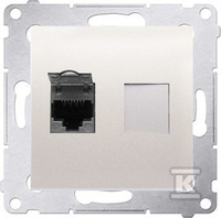 GN.KOMP.RJ45 KAT6E PRZES.KREM. SIMON54