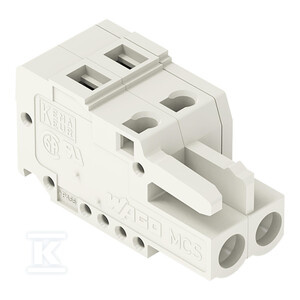 GNIAZDO 1-PRZE.CA.CLAMP®, 2,5 MM2, RA.