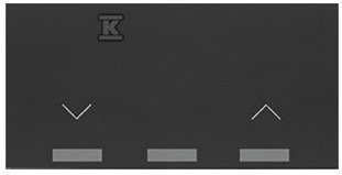 10001080-238 KLAWISZ SIMON100 CZARNY MAT