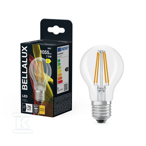 ŻAR.LED BELX CLA 7.5W 827 CLR E27