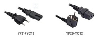 YP21+YC13 KABEL ZASILANIA, WTYCZKI YP21,